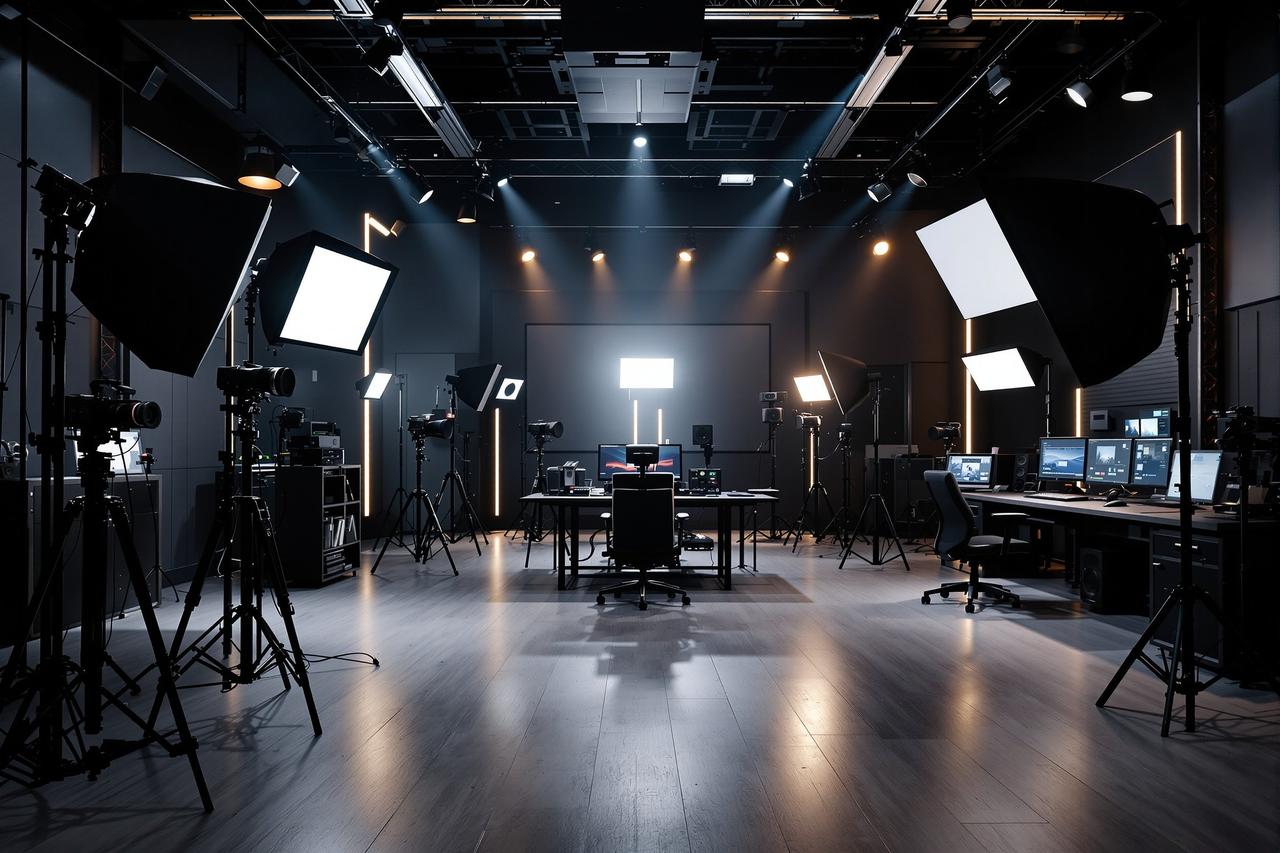 秋霞影院专业影视内容平台工作室环境